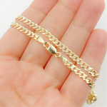 Load image into Gallery viewer, Buy Now 14K Solid Gold Flat Curb Chain

