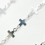 Load image into Gallery viewer, V310SS. Sterling Silver Fancy Cross-Link Chain