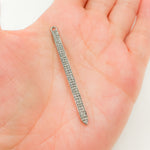 Load image into Gallery viewer, DC683. Diamond Black Rhodium Sterling Silver Spike Charm
