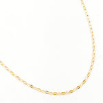 Load image into Gallery viewer, 045BOVH4. 14k Solid Yellow Gold Diamond Cut Oval Cable Chain
