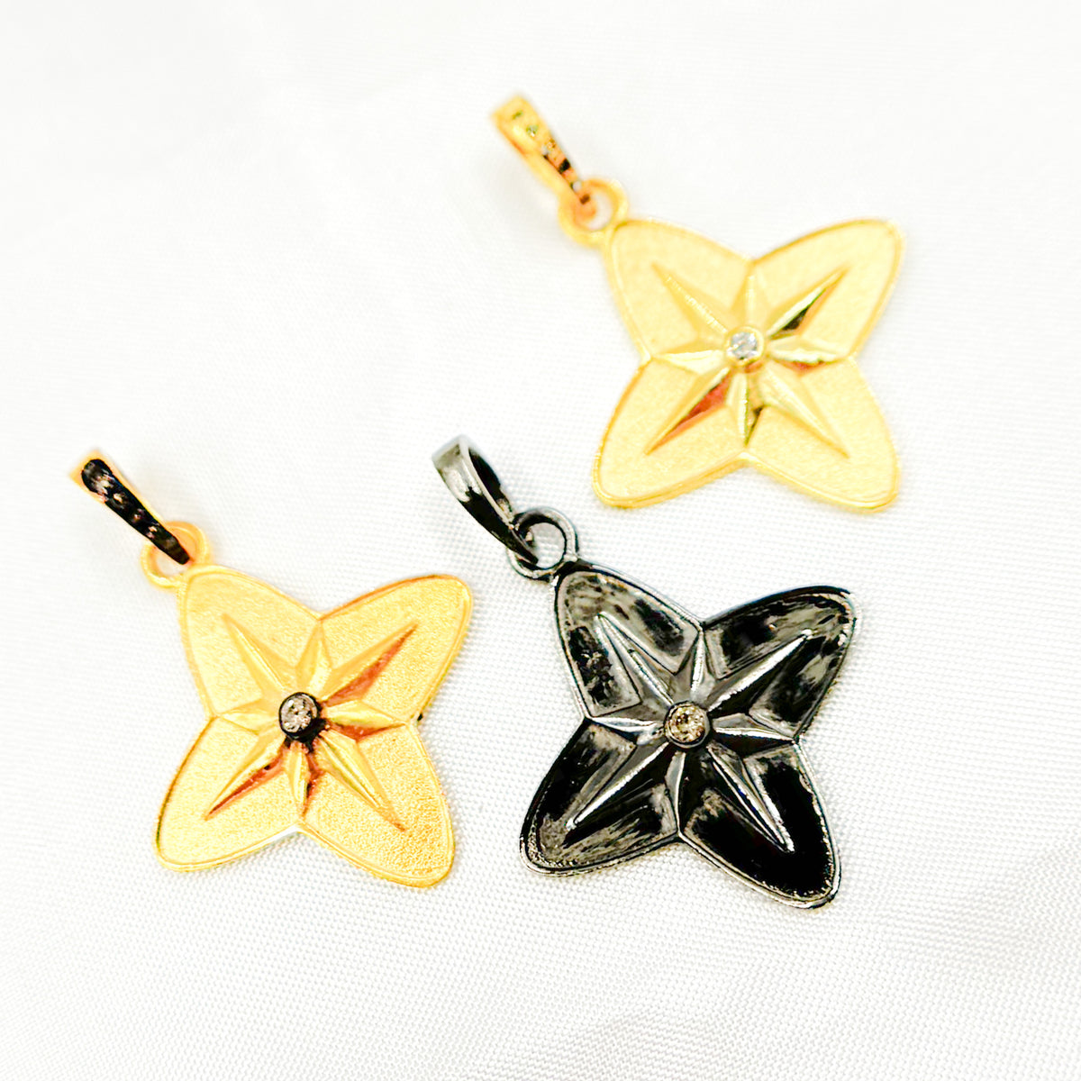 Buy Now Sterling Silver Flower Pendant