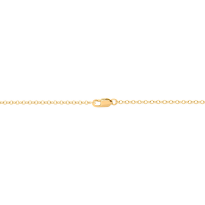 Gold Diamond and Pearl Dangle Drop Necklace