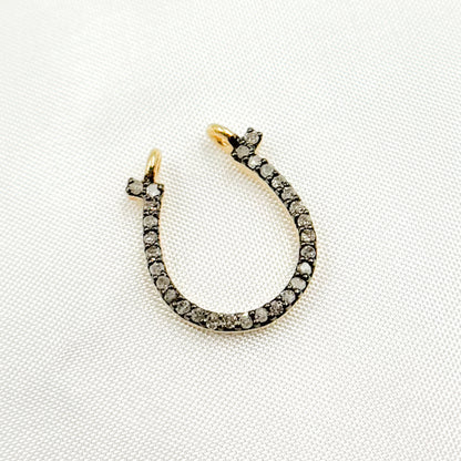 Silver Horseshoe Pendant