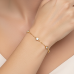 Load image into Gallery viewer, BFH60182. 14K Solid Gold Diamond Bracelet