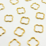 Load image into Gallery viewer, V293MGF. 14k Gold Filled Clover Charm
