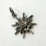 Load image into Gallery viewer, DC399. Diamond Sterling Silver Sun Charm
