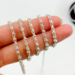 Load image into Gallery viewer, Z121SS. Sterling Silver Fancy Cable Chain