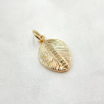 Load image into Gallery viewer, DC937. Diamond Sterling Silver Leaf Charm
