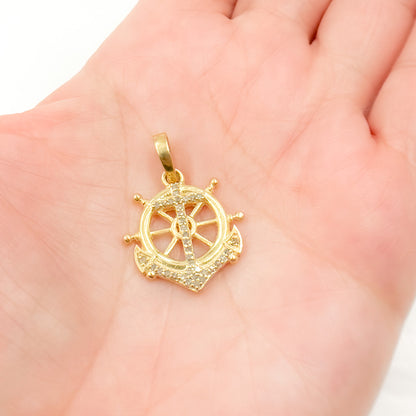 Sterling Silver Anchor Pendant