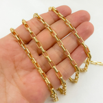 Load image into Gallery viewer, 501GP. Gold Plated 925 Sterling Silver Smooth Box Chain
