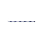Load image into Gallery viewer, BTQ65027. 14k Solid Gold Diamond and Blue Sapphire Bracelet