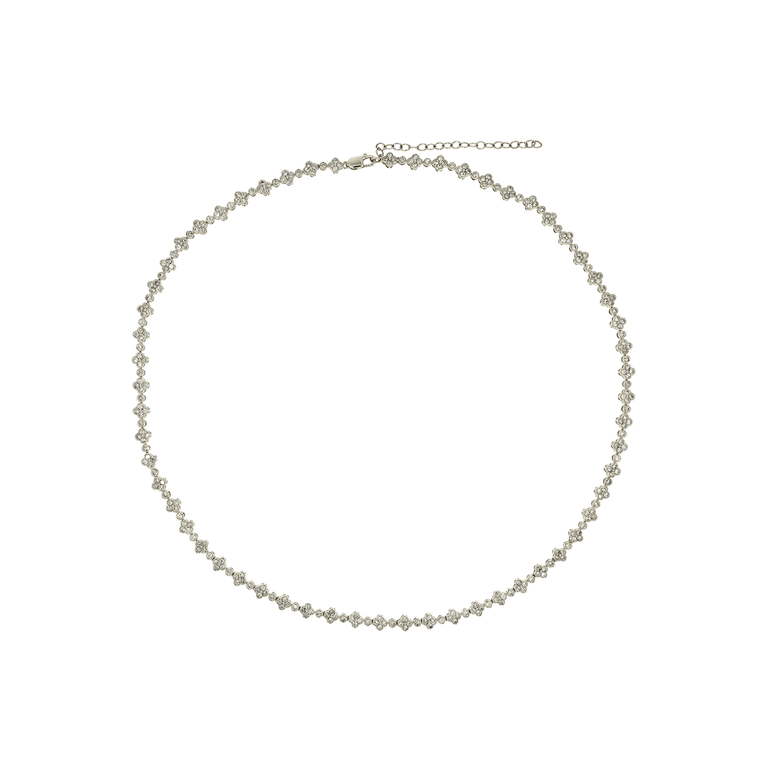 NFR72693. 14K Solid Gold Diamond Necklace