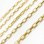 Load image into Gallery viewer, 501GP. Gold Plated 925 Sterling Silver Smooth Box Chain
