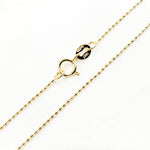 Load image into Gallery viewer, 080CP. 14K Solid Gold Smooth Ball Chain
