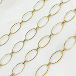 Load image into Gallery viewer, Gold Plated 925 Sterling Silver Oval Link Chain. V153GP
