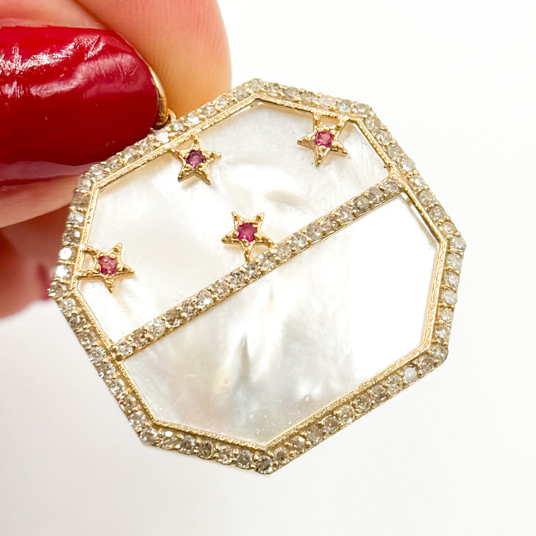 Gold Stars Pendants