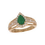 Load image into Gallery viewer, CR97174. 14K Solid Gold Diamond and Gemstone Ring