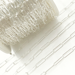 Load image into Gallery viewer, Sterling Silver Smooth Paperclip Link Chains