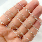 Load image into Gallery viewer, Y112SS.  Sterling Silver Heart Link Chain
