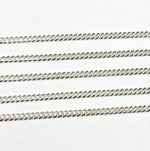 Load image into Gallery viewer, 925 Sterling Silver Flat Curb Chain. Z72SS
