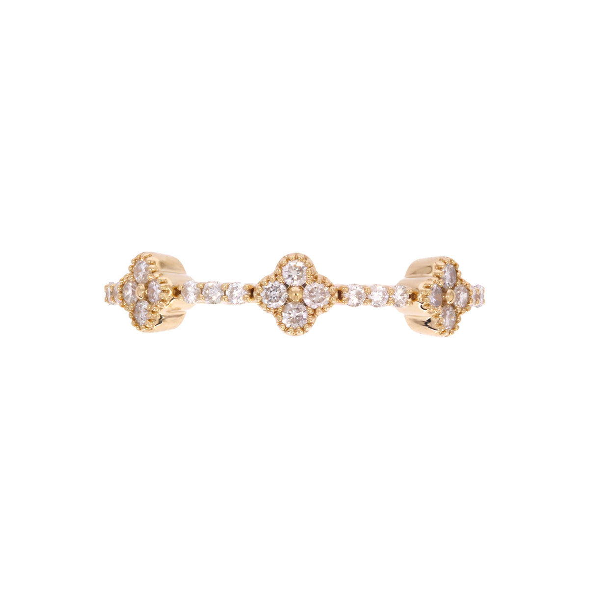 RAF02419. 14K Solid Gold Diamond Ring