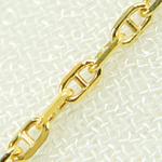 Load image into Gallery viewer, 030FLP1T5byFt. 14K Solid Yellow Gold Flat Marina Link Chain
