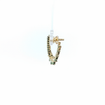 Load image into Gallery viewer, ER417883. 14k Solid Gold Diamond and Gemstone Fancy Earrings