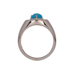 Load image into Gallery viewer, CR97292TQ5. 14K Solid Gold Turquoise Ring
