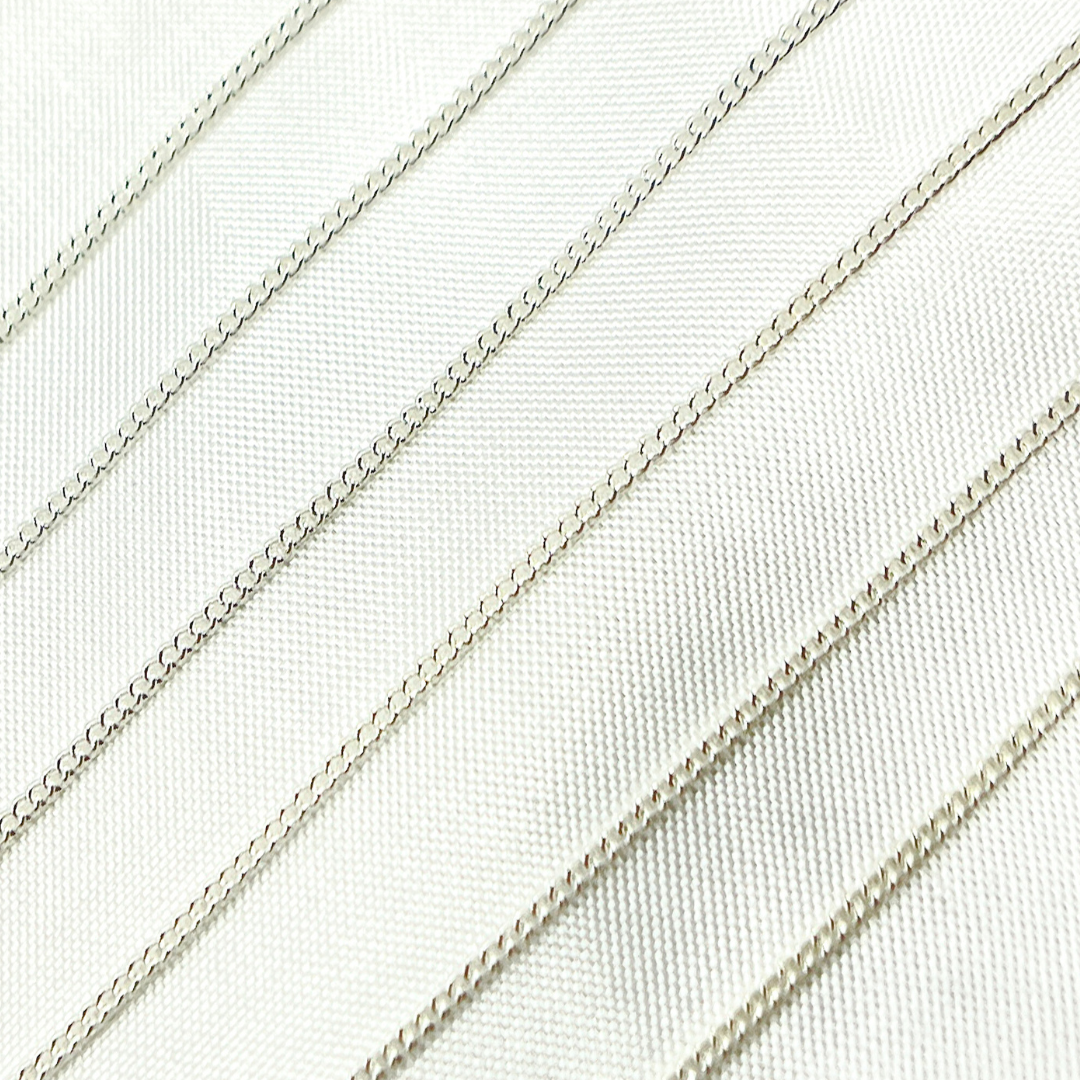 925 Sterling Silver Cable Link Chain. 71SS