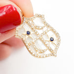 Load image into Gallery viewer, Gold Shield Pendants
