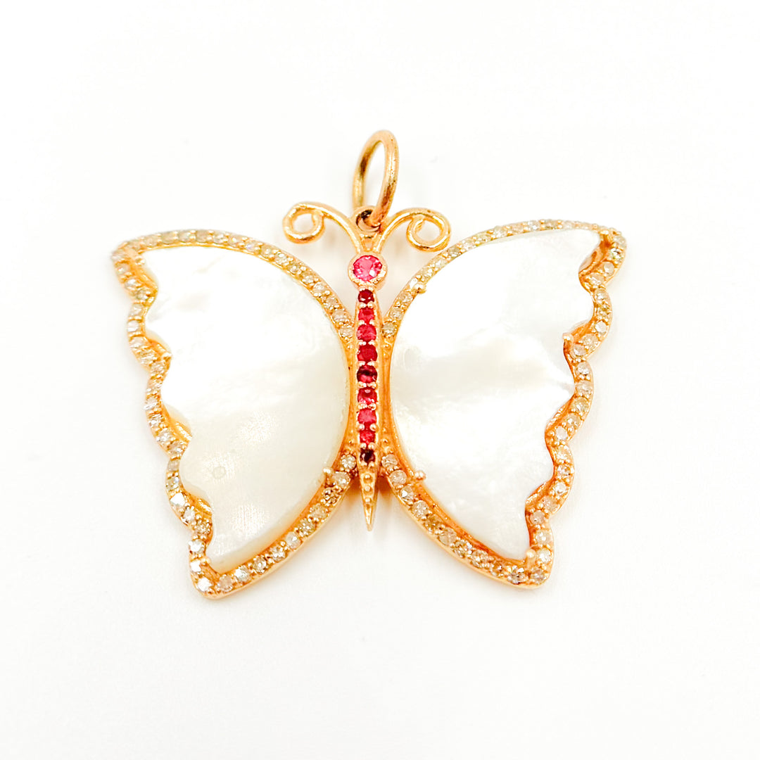 Buy Now 14K Gold Butterfly Pendant