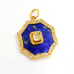 Load image into Gallery viewer, Shop 14K Gold Octagon Pendants