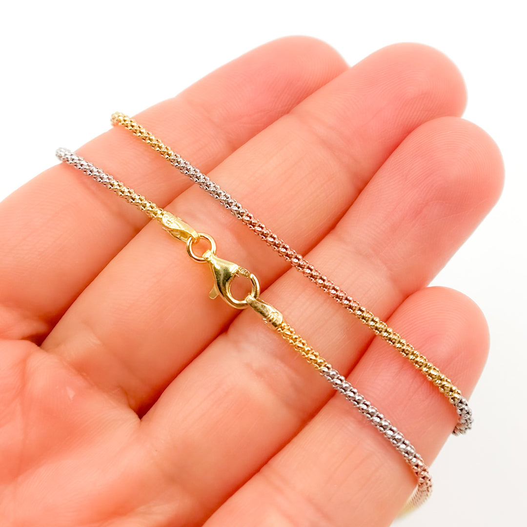 Sterling Silver Layering Snake Necklace