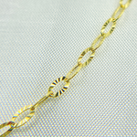 Load image into Gallery viewer, 14K Solid Yellow Gold Diamond Cut Oval Link Chain. 040FVB22
