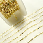 Load image into Gallery viewer, 050FA5CLT5byFt. 14K Solid Yellow Gold Diamond Cut Cable Link Chain
