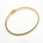 Load image into Gallery viewer, BNL68424. 14K Solid Gold Diamond Bangle
