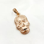 Load image into Gallery viewer, DP138. Diamond &amp; Sterling Silver Skull Pendant
