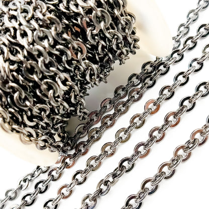 Sterling Silver Cable Chains