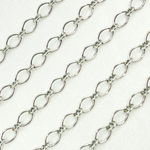 Load image into Gallery viewer, Oxidized 925 Sterling Silver Short &amp; Long Link. V98OX
