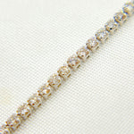 Load image into Gallery viewer, 14k Solid Gold Diamond Tennis Bracelet. BTM65202
