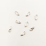 Load image into Gallery viewer, 0925LC1SS. 10MM White Sterling Silver Lobster Clasp