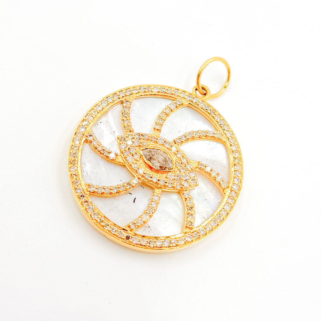 Buy Now Gold Evil Eye Pendant