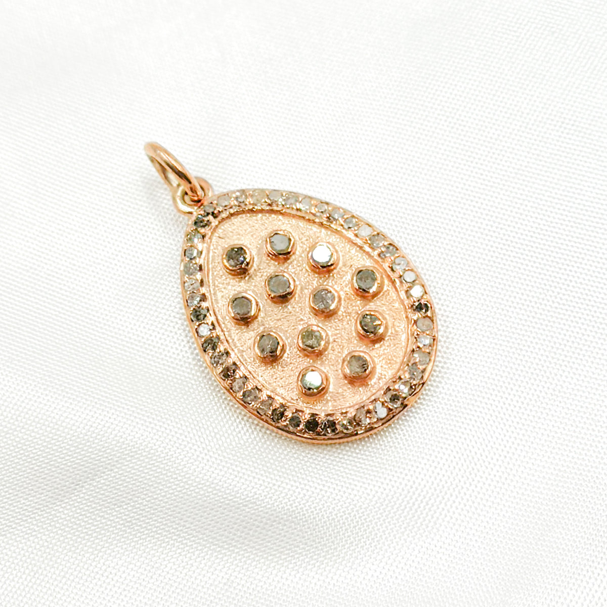 Buy Silver Drop Pendant with Gemstone