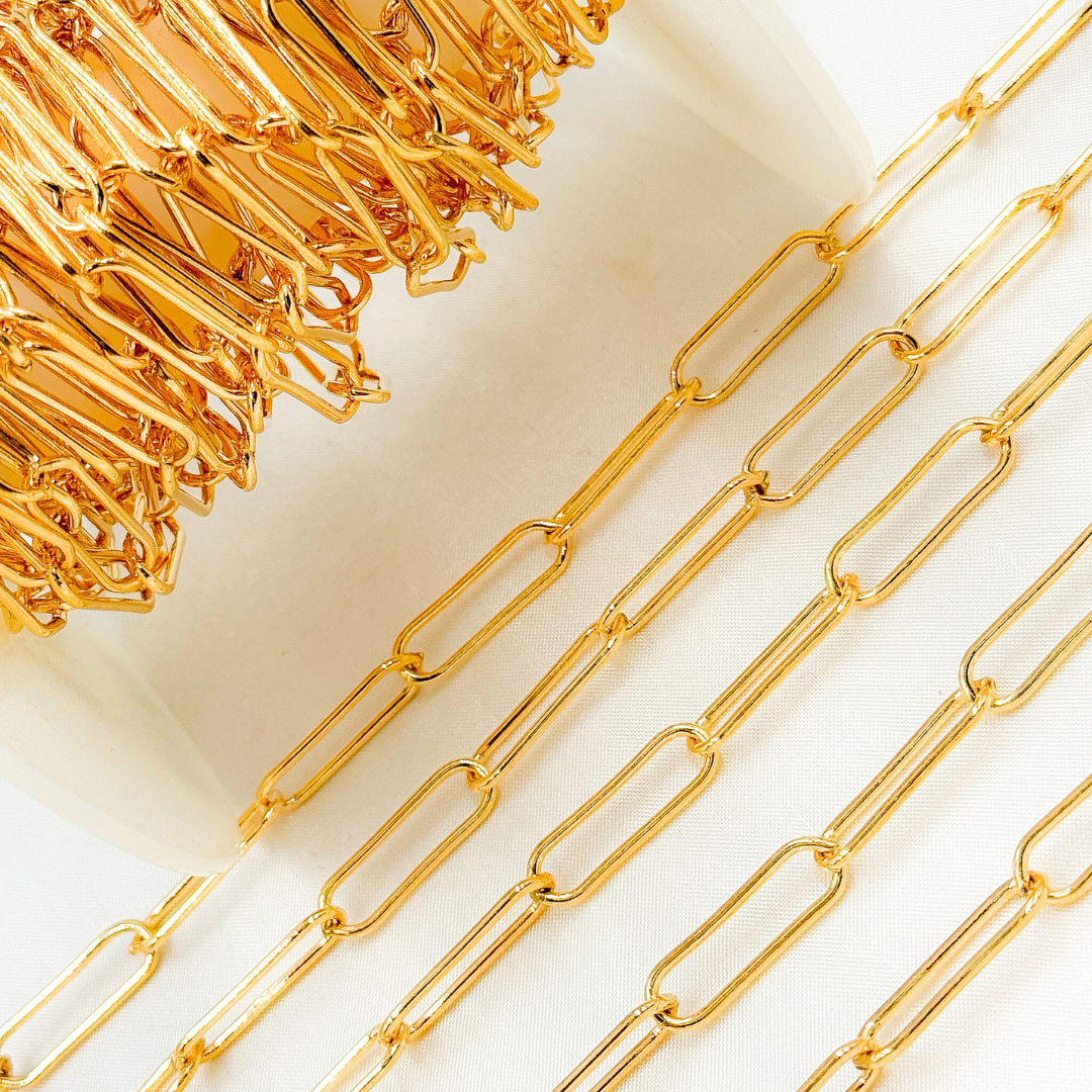 4701GF. Gold Filled Paperclip Link Chain