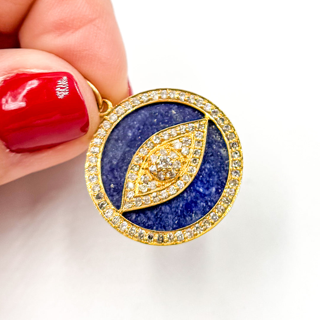 Buy Now 14K Gold Evil Eye Pendant