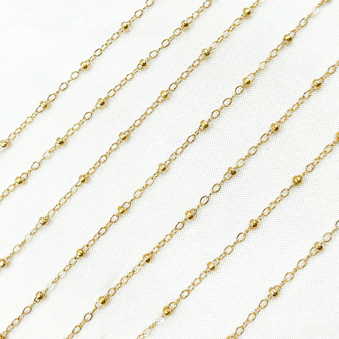 1200GF. 14k Gold Filled Satellite Chain