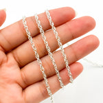 Load image into Gallery viewer, 607SS. 925 Sterling Silver Rope Chain
