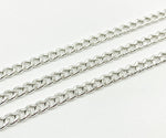 Load image into Gallery viewer, 925 Sterling Silver Curb Chain. V44SS
