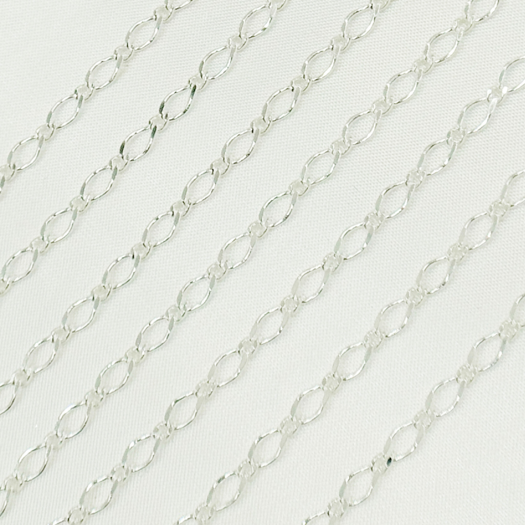 Silver Long and Short Links Chain