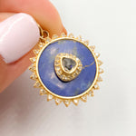 Load image into Gallery viewer, 14K Gold Round Pendants